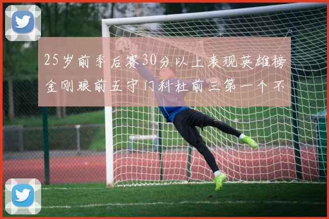 25岁前季后赛30分以上表现英雄榜金刚狼前五守门科杜前三第一个不以得分著称