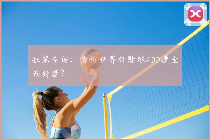 独家专访：为何世界杯赌球app遭全面封禁？