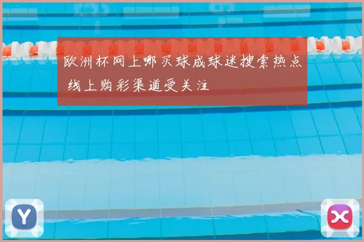 欧洲杯网上哪买球成球迷搜索热点 线上购彩渠道受关注